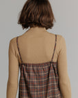 Emblem Tan Turtleneck