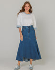 Colorblock Tee Blue