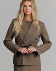 Basic blazer mushroom