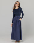 Flare Skirt Navy