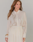 Soft Sand Embroidered Set