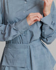 Pinstripe Blouse
