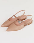Tan Slingbacks