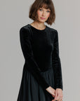 Velvet V Maxi black