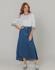 Colorblock Tee Blue