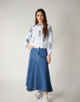 Scalloped Blouse