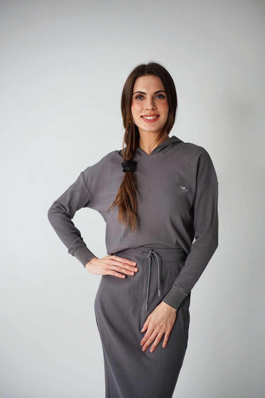 レディースウェア RUFFLOG RW WAIST DESIGN SKIRT GRAY Mrat Ruffle Skirt Womens Mini Dress Ruffle Skirt Skirts for