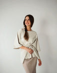 Tan Wrap logo tee