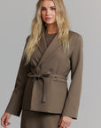 Basic blazer mushroom