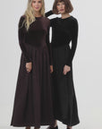 Velvet, V maxi chocolate brown