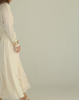 Soft Sand Embroidered Set