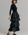 Knit Layered Maxi