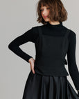 Buckle Jumper black