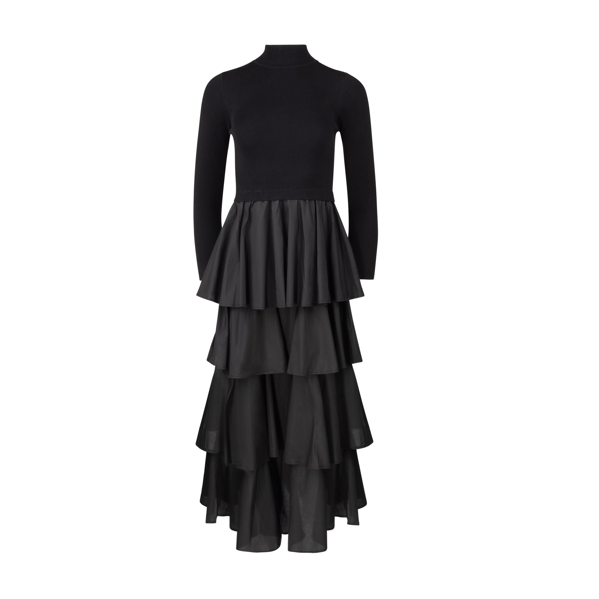 Knit Layered Maxi