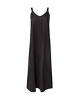 Pinstripe Slip Jumper Black