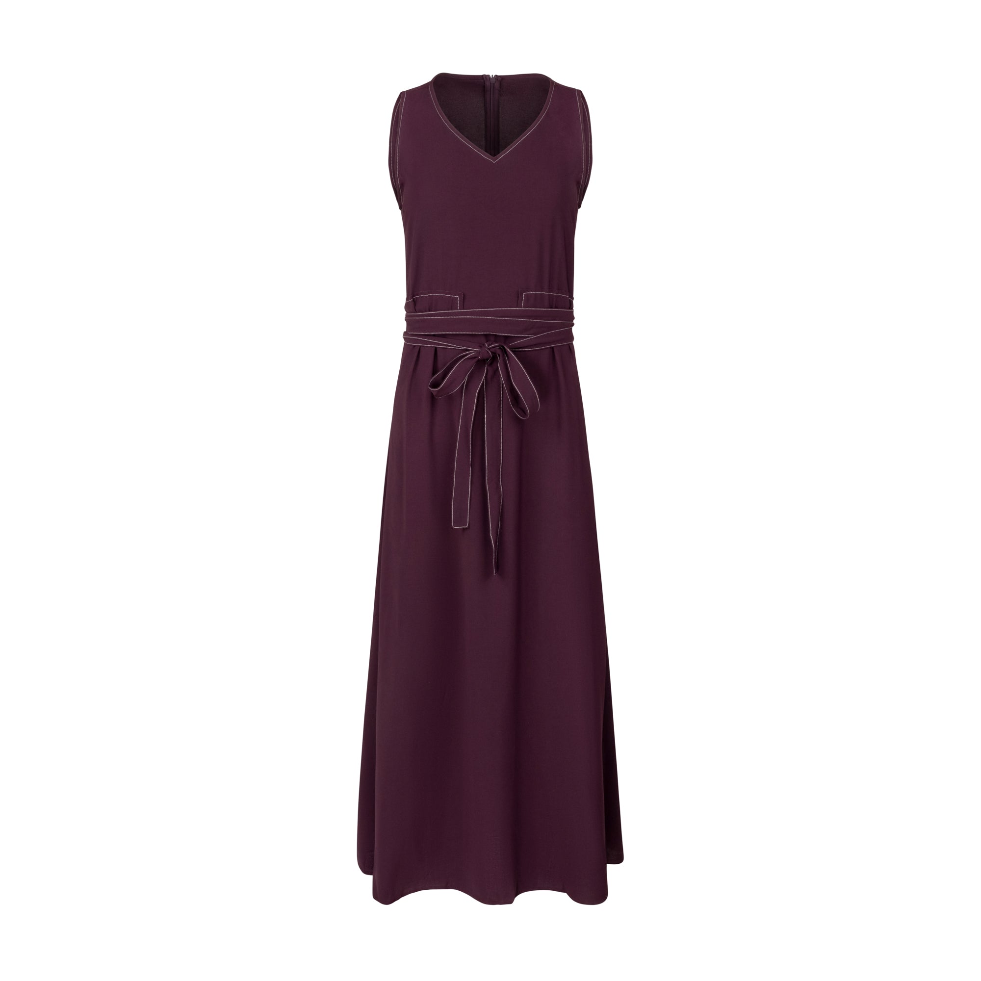 The Wrap Jumper plum