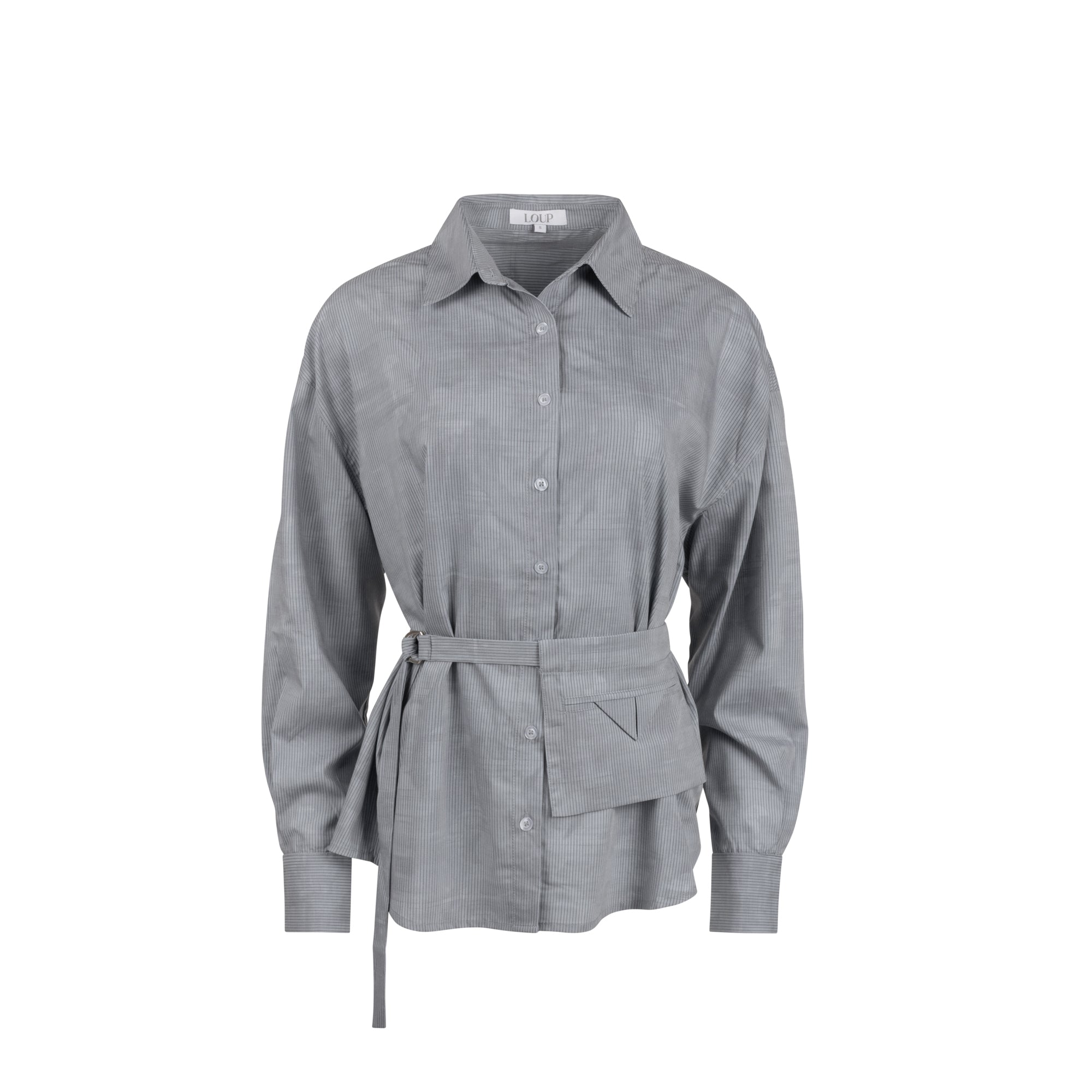 Pinstripe Blouse