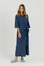 Cotton Stitch Dress Navy