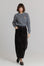 Grey Corduroy Skirt