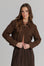 Pinstripe jacket brown