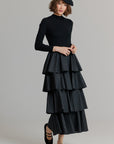 Knit Layered Maxi