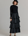 Knit Layered Maxi