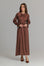 Polkadot Satin Smock dress