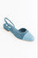 Dark Denim Slingback