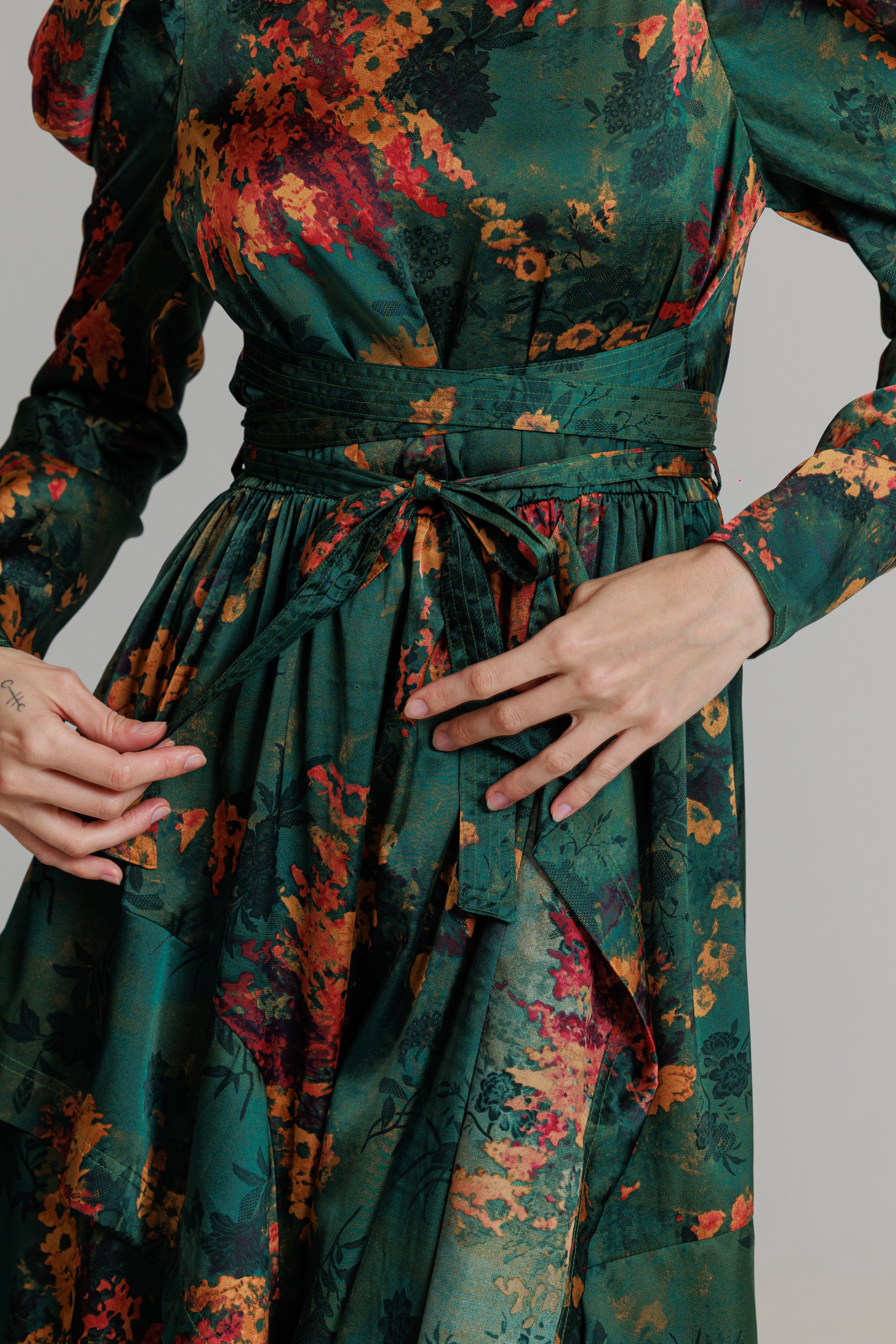 Floral Forest Dress