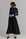 Two tone pointelle maxi Black