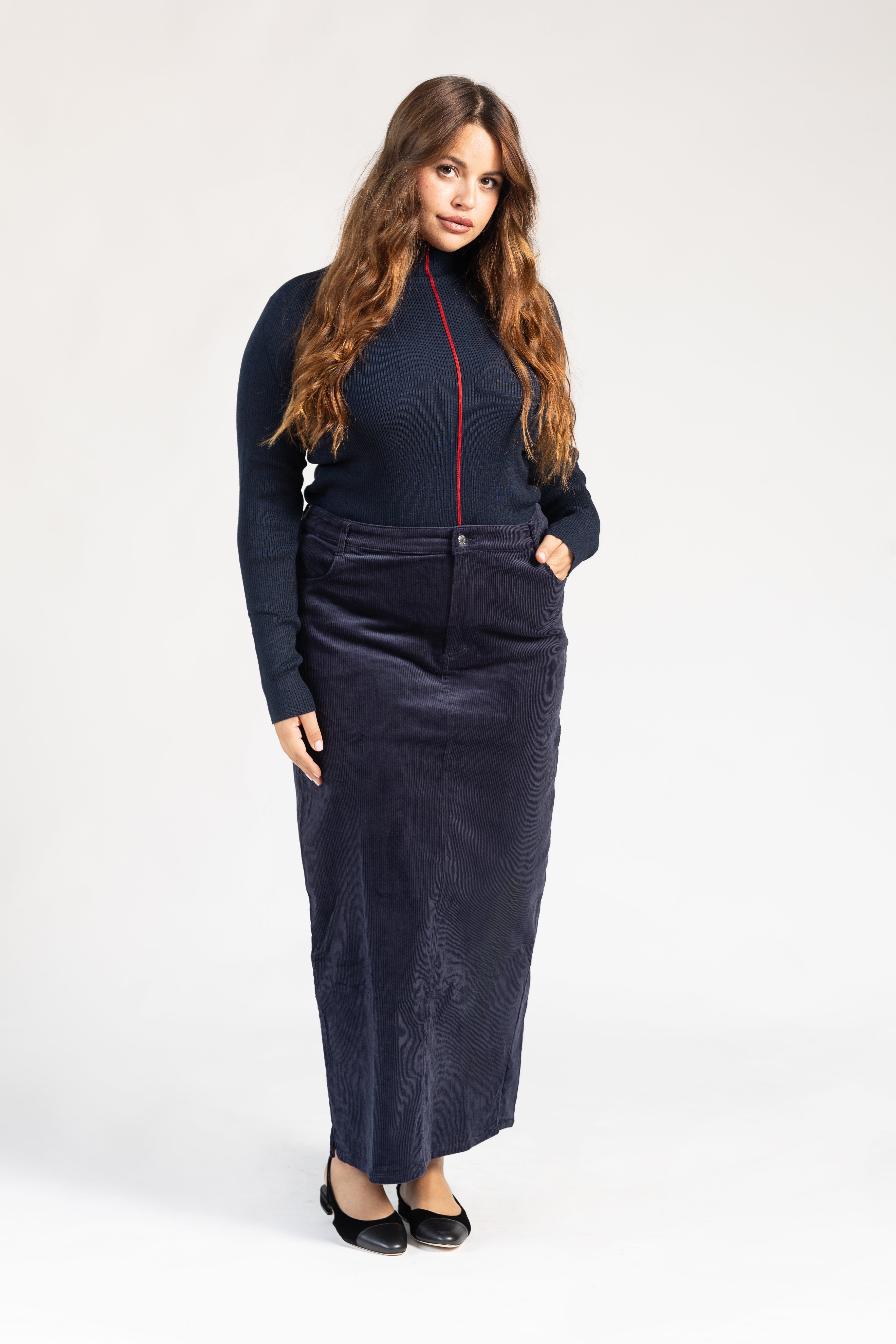 Corduroy Skirt