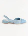 Light Denim Slingback