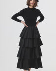 Knit Layered Maxi
